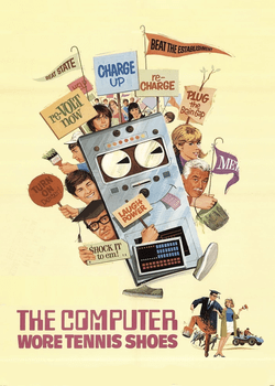The Computer Wore Tennis Shoes Poster